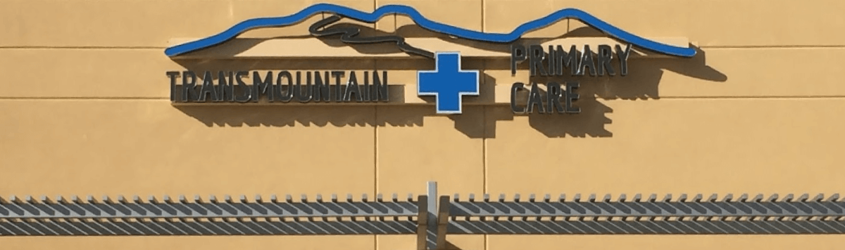 Transmountain Primary Care Location With Logo